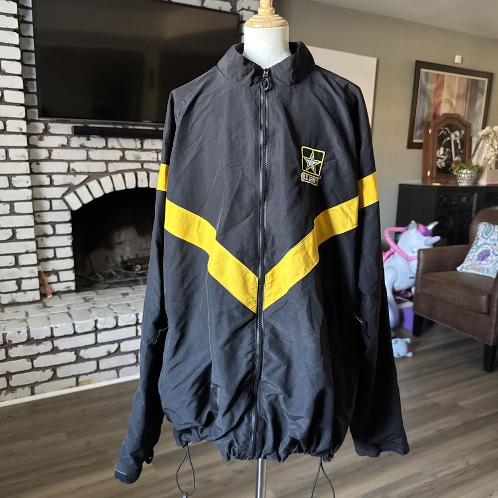 US Army APFU Physical Fitness Uniform Jacket XL Regular Unisex XX-Large